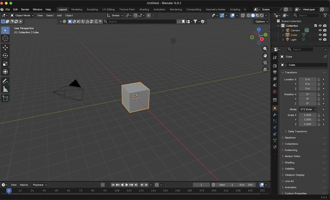 Interface Blender